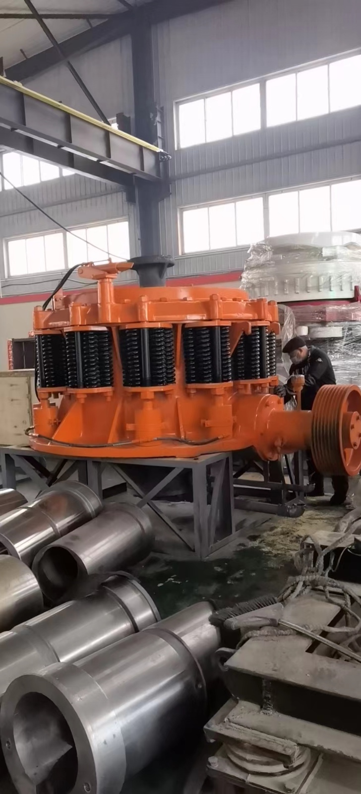 Tooth plate of cone crusher